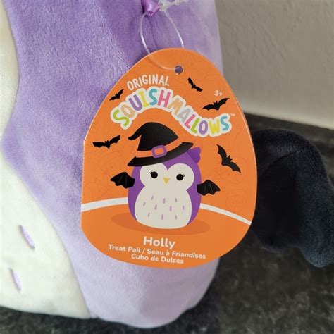 Whimsical owl witch squishmallow
